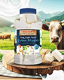 DOĞADAN GELEN LEZZET Tam Yağlı Taze Çoban Peyniri 2kg