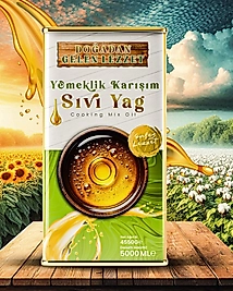 DOĞADAN GELEN LEZZET Yemeklik Karışım Sıvı Yağ 5LT (TENEKE)